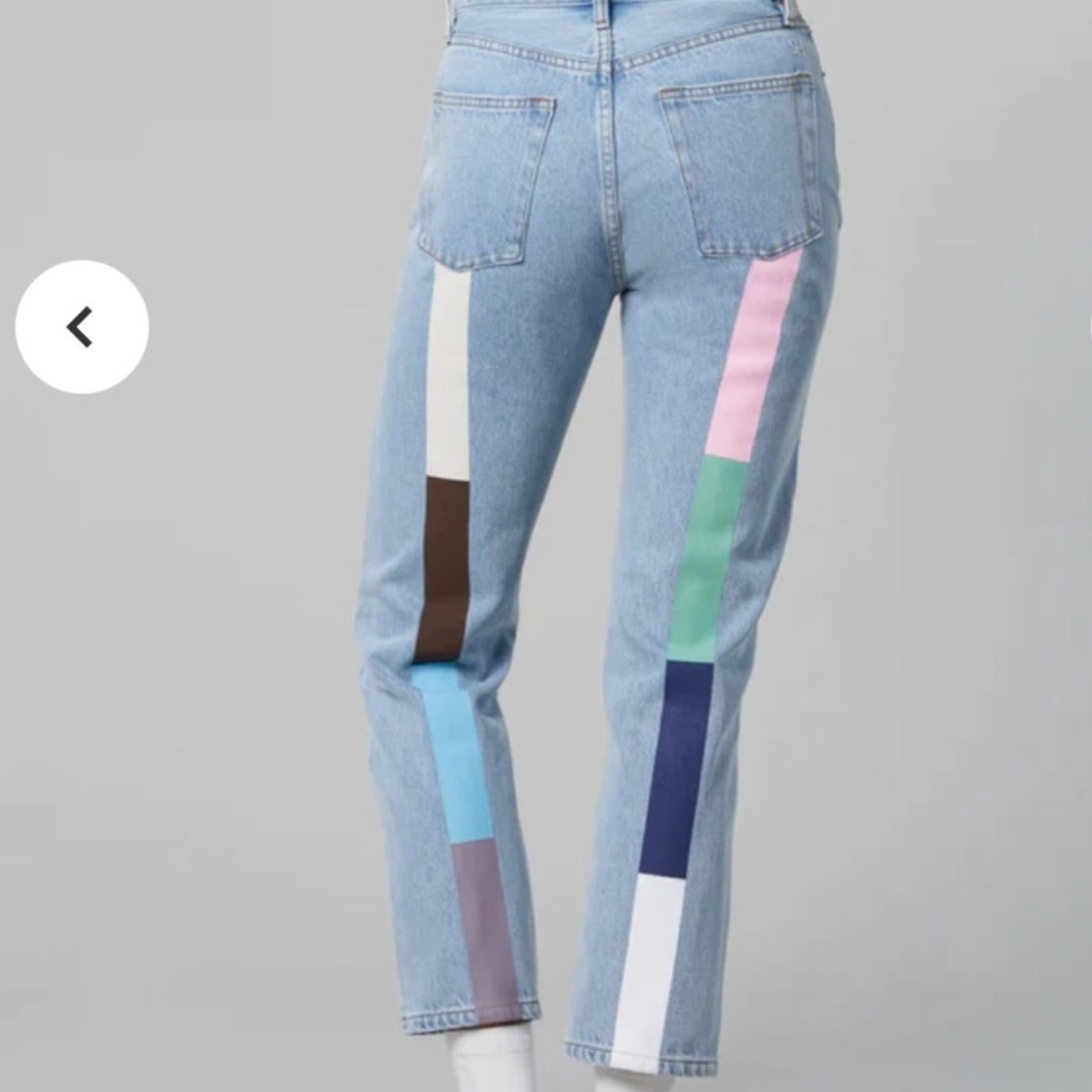 Still Here Tate Jeans Colorblock